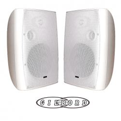 GILBORD ALPHA23 άσπρο επαγγελματικό ηχείο 8+1inch